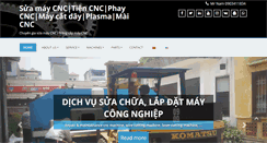 Desktop Screenshot of dichvumaycongnghiep.com